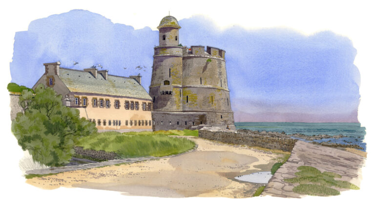 Tour Vauban, île de Tatihou