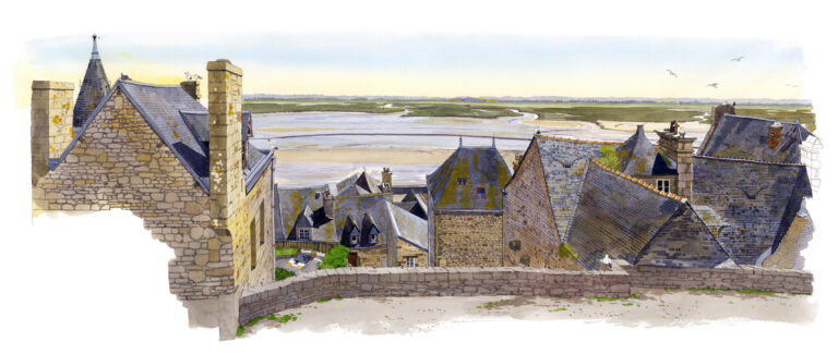 NOR147 Mont-Saint-Michel-vue_d_en_haut