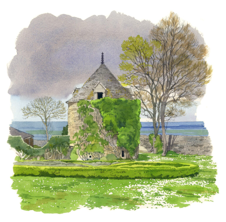 NOR151 Pigeonnier_du_manoir_de_Dur-ecu-Urville