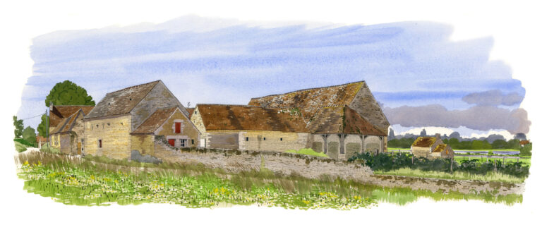 NOR171 Ferme_de_la_Grand__Cour_l_Orne_en_crue-Aunou-le-Faucon