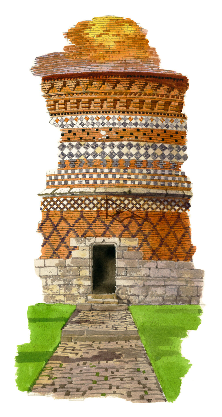 NOR33 Pigeonnier_du_manoir_d_Ango-Varengeville