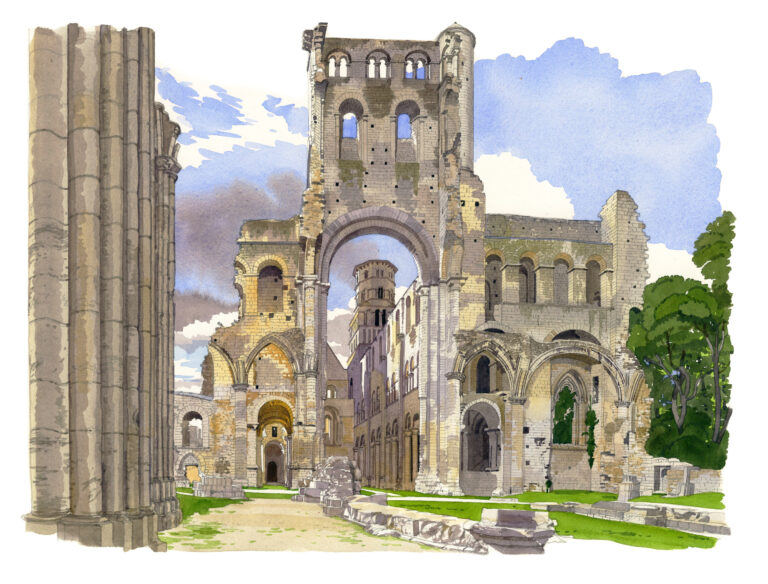 NOR48 Abbaye_de_Jumieges