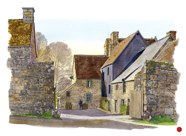 NOR77 Chateau_de_Carrouges_ferme_du_Chapitre