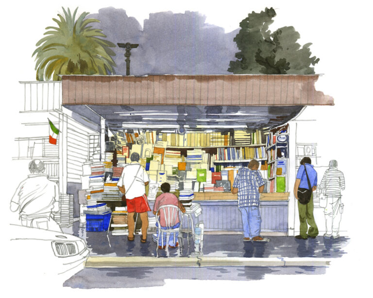 Bouquinistes. Termini