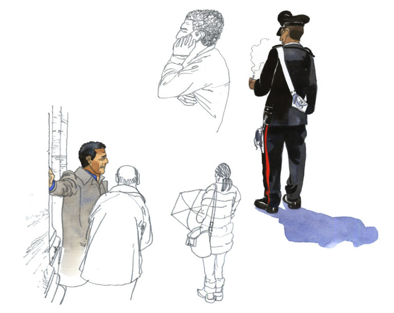 Carabiniere et personnages