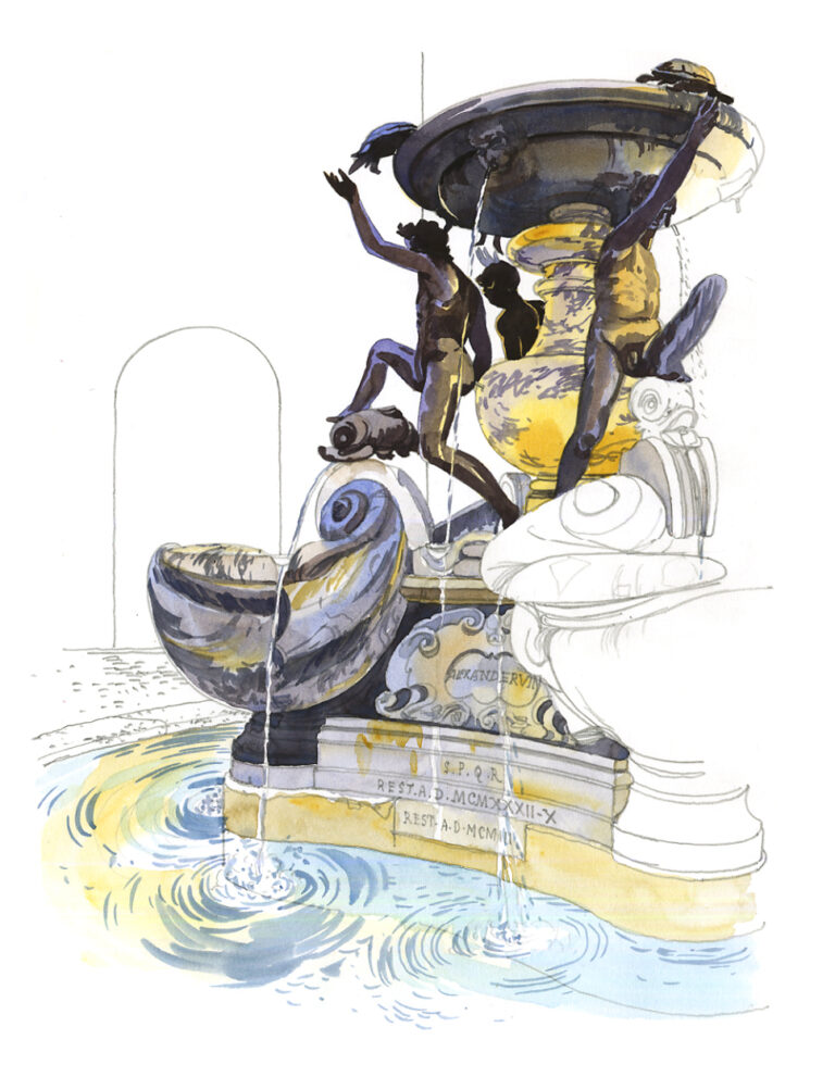 Fontaine des Tortues