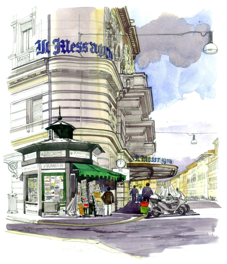 Siège du journal Il Messaggero