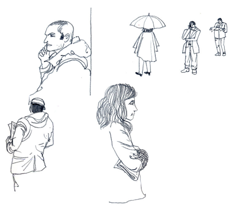 Personnages attendant