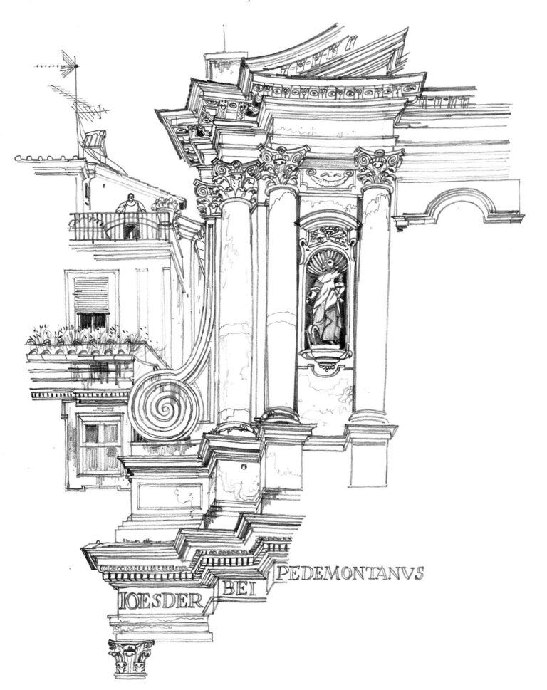 Trinita dei Pellegrini.Trait
