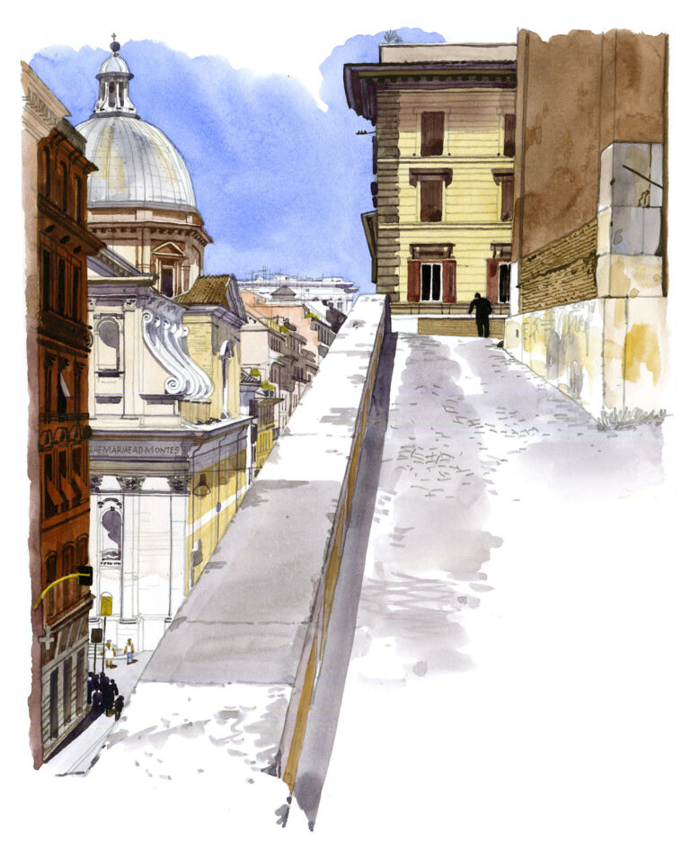 Via Cavour-Trinita dei Monti