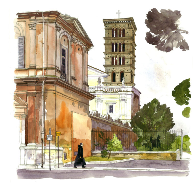 Église Sant’Alessio. Aventin