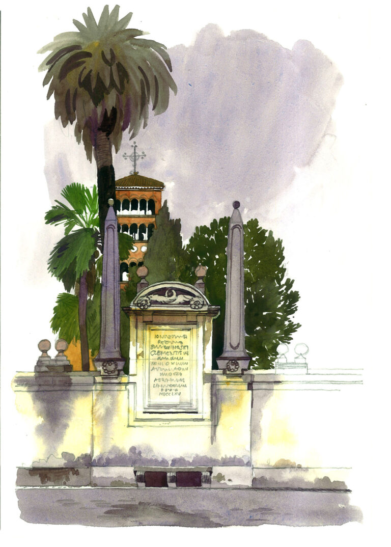 Église Sant’Anselmo. Aventin