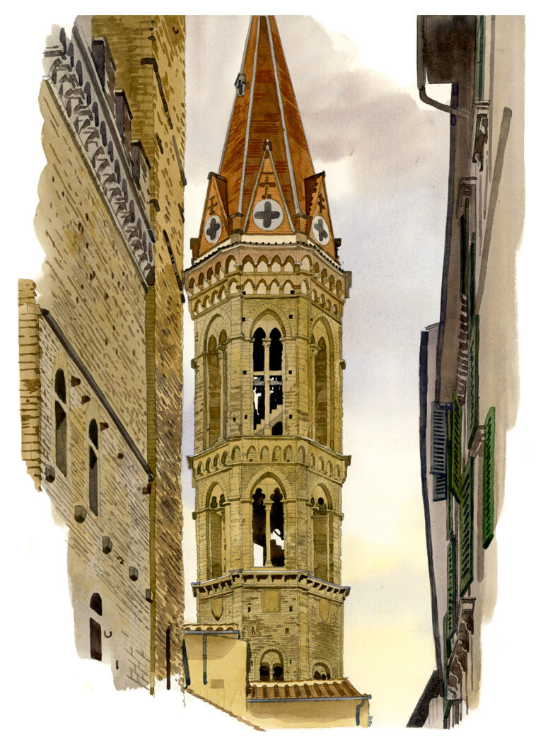 Badia Fiorentina. Campanile