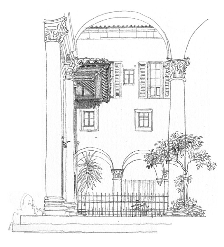 Porche de la Badia Fiorentina