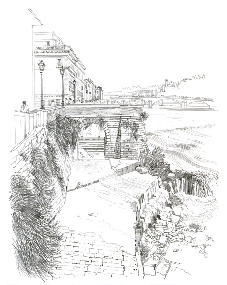 Barrage sur l’Arno