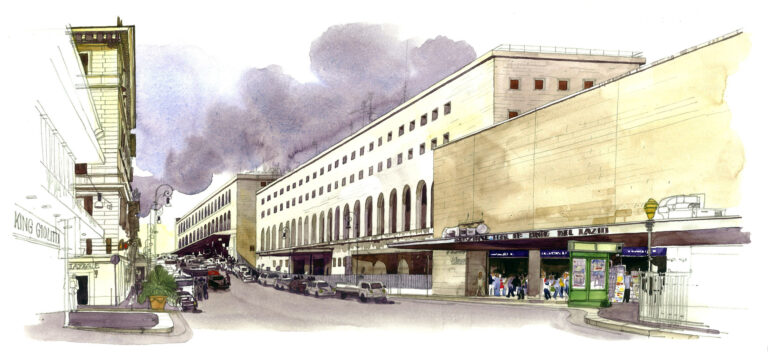 Gare de Termini. Via Giolitti