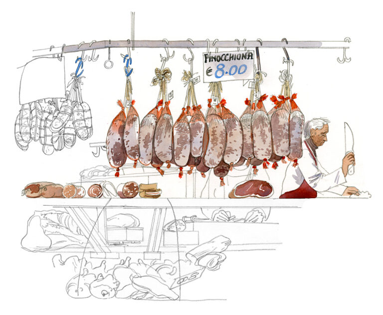 Mercato Centrale. Charcutier