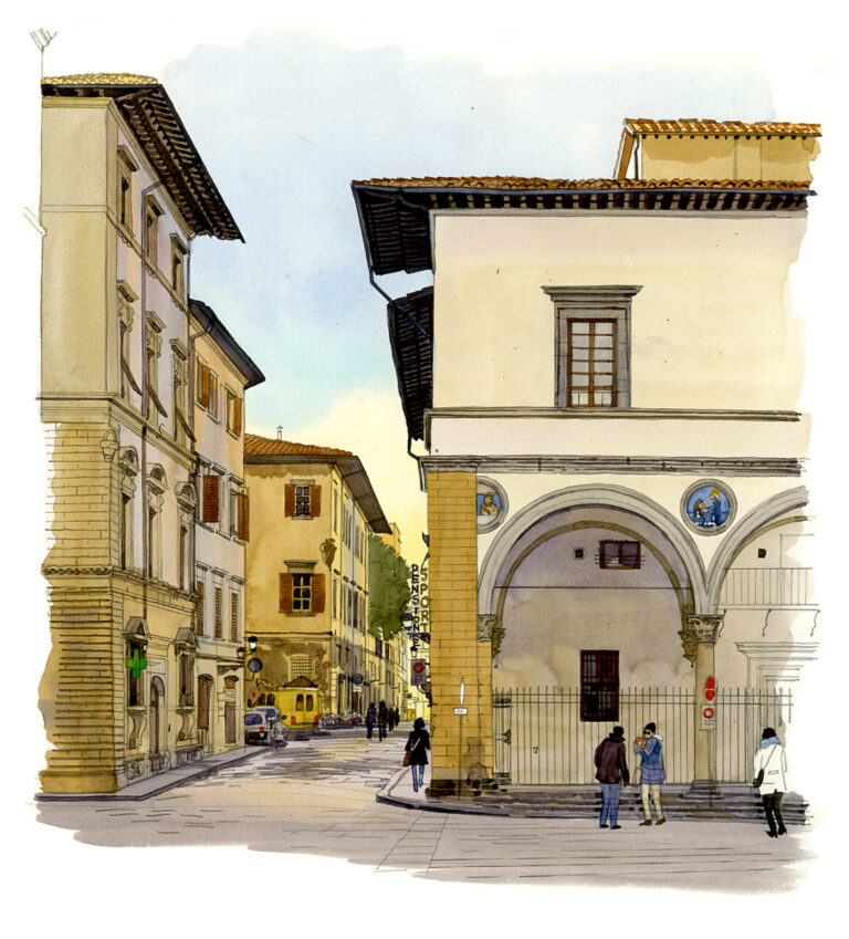Piazza Santa Maria Novella. Museo 1900