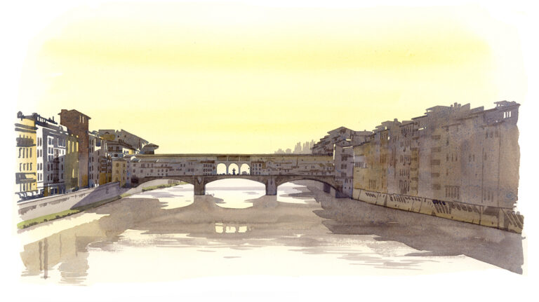 Le Ponte Vecchio un matin d’hiver