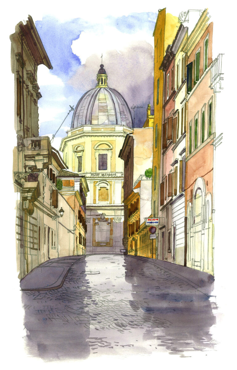 Basilique Santa Maria Maggiore. Via Paolina