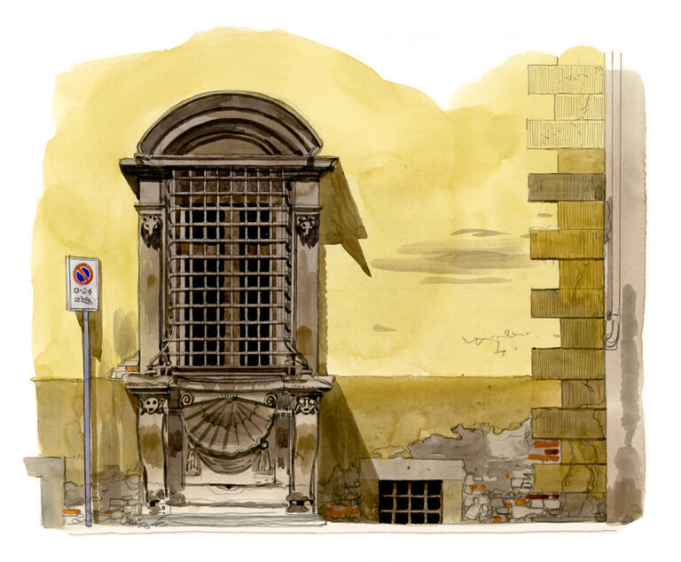 Fenêtre du Casino Mediceo di San Marco