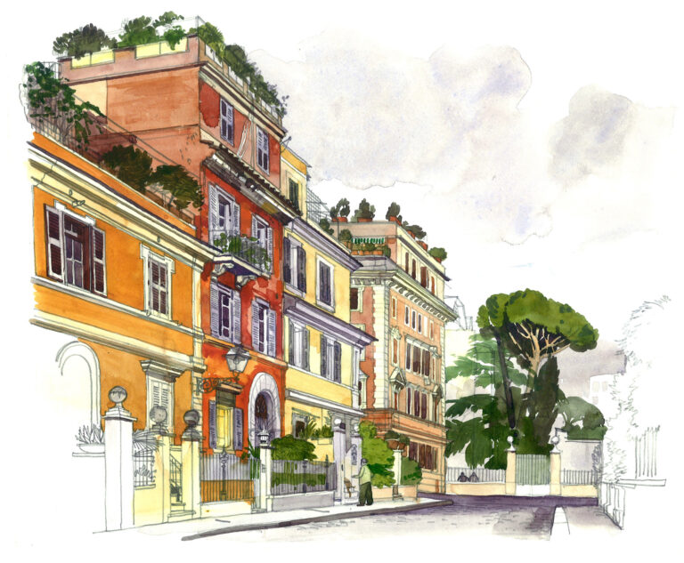 Via Flaminia.Petite Londres