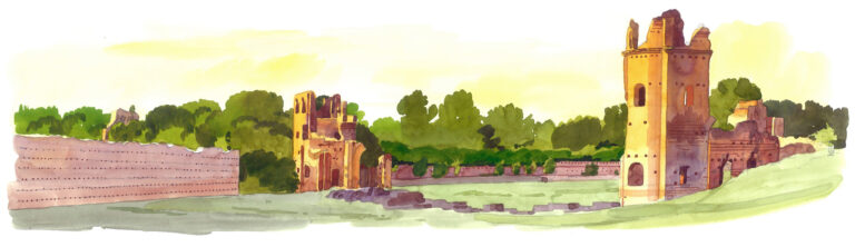 Via appia.Circo Massimo