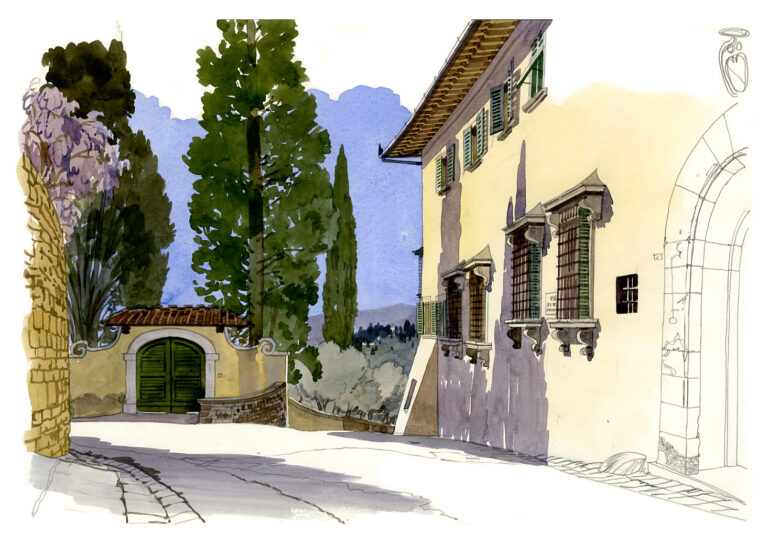 Villa Capponi, à Arcetri