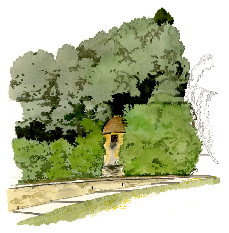 Jardins de Boboli. Guérite