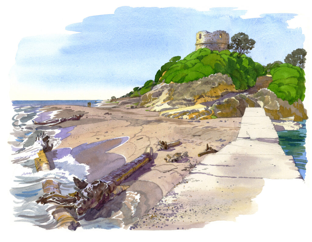 Aleria-étang de Diane