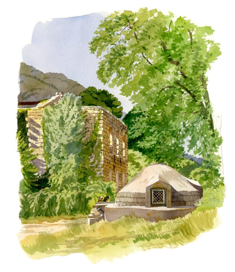 Bains-de-Guitera-source chaude