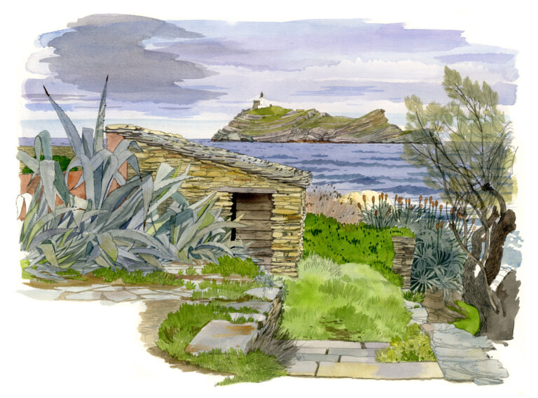 Barcaggio. L’île de la Giraglia