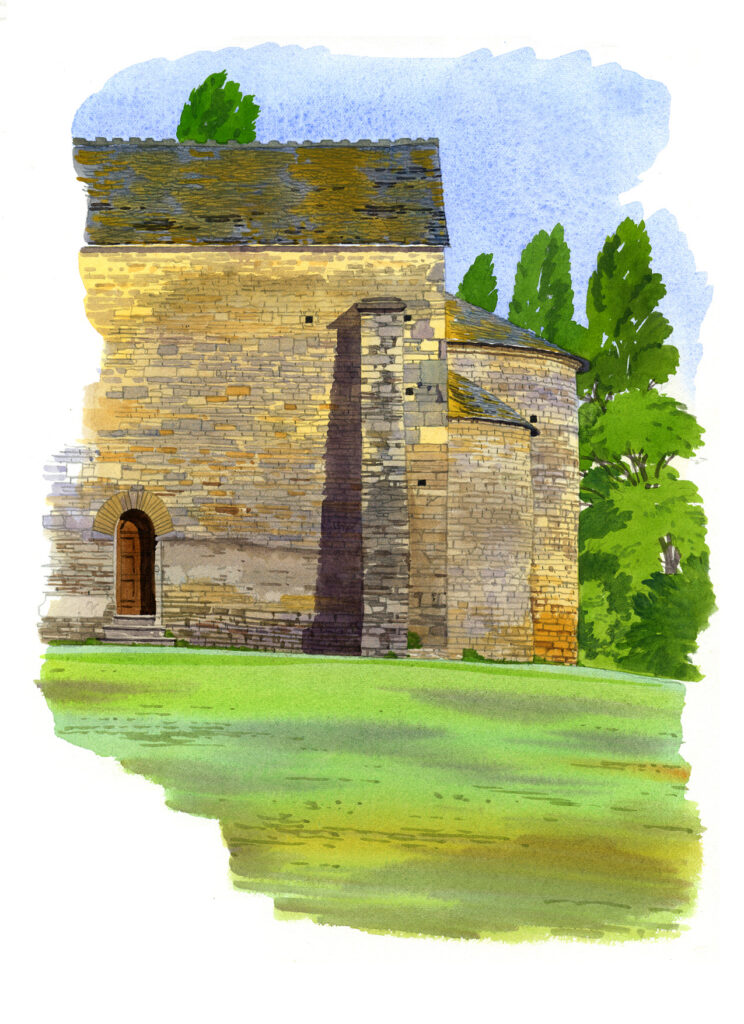 Castellare di Casinca. Église Saint-Pancrace