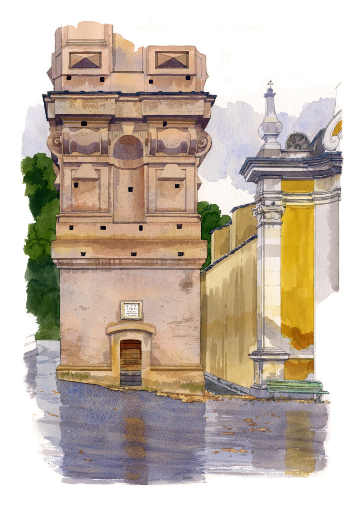 La Porta. Base du campanile