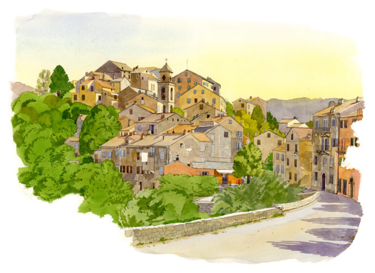 La Riventosa. Vue d’ensemble