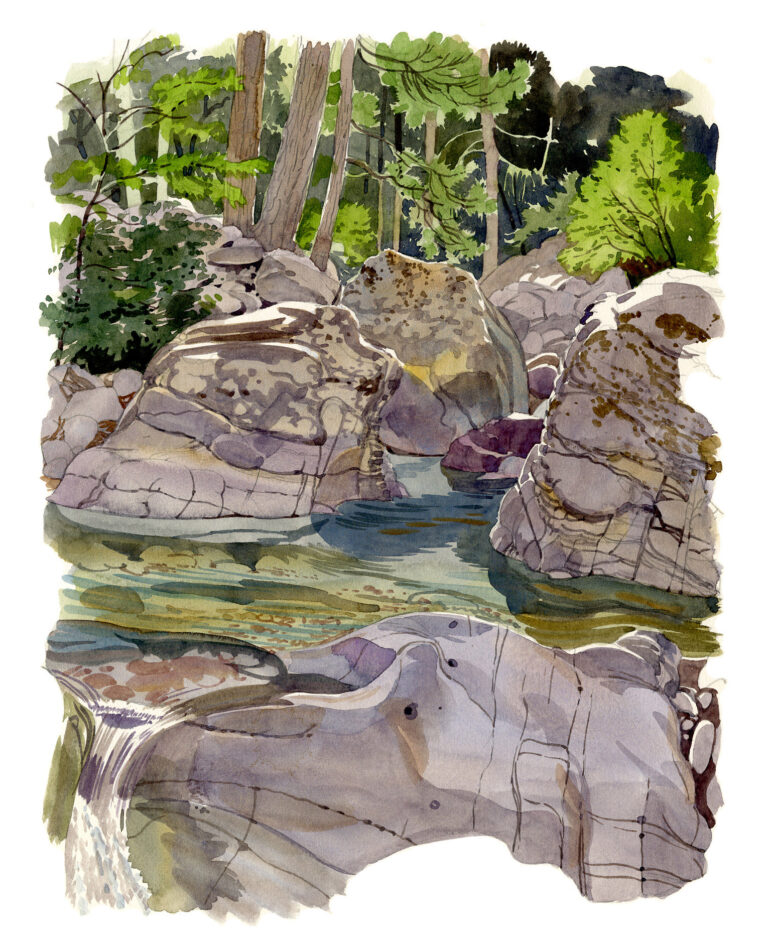 Mausoleo. Gorges de la Tartagine