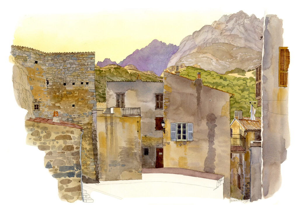 Muro. Cour U Castellu