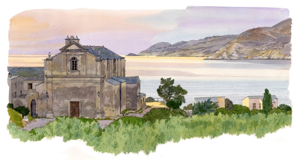 Pino Marina. Couvent San Francescu