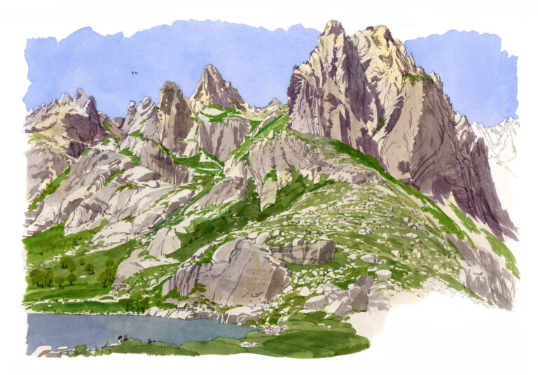 Restonica. Lac de Melu