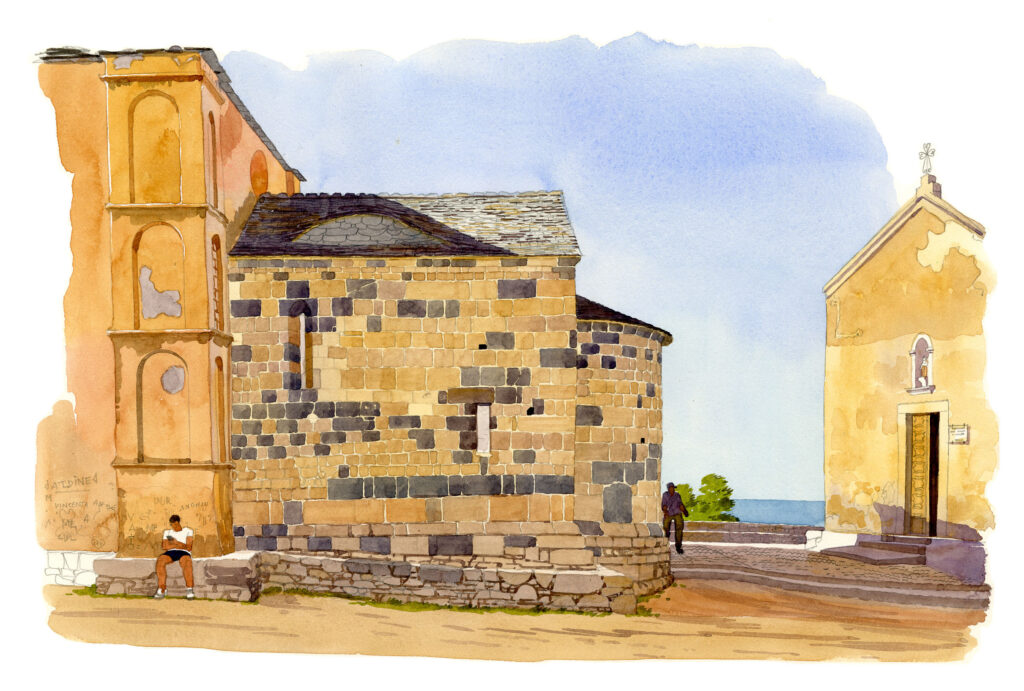 Santa Reparata di Balagna. Église