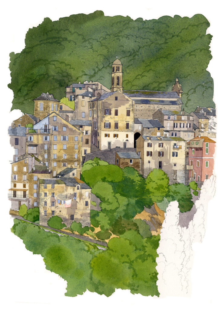 Vescovato. Vue d’ensemble