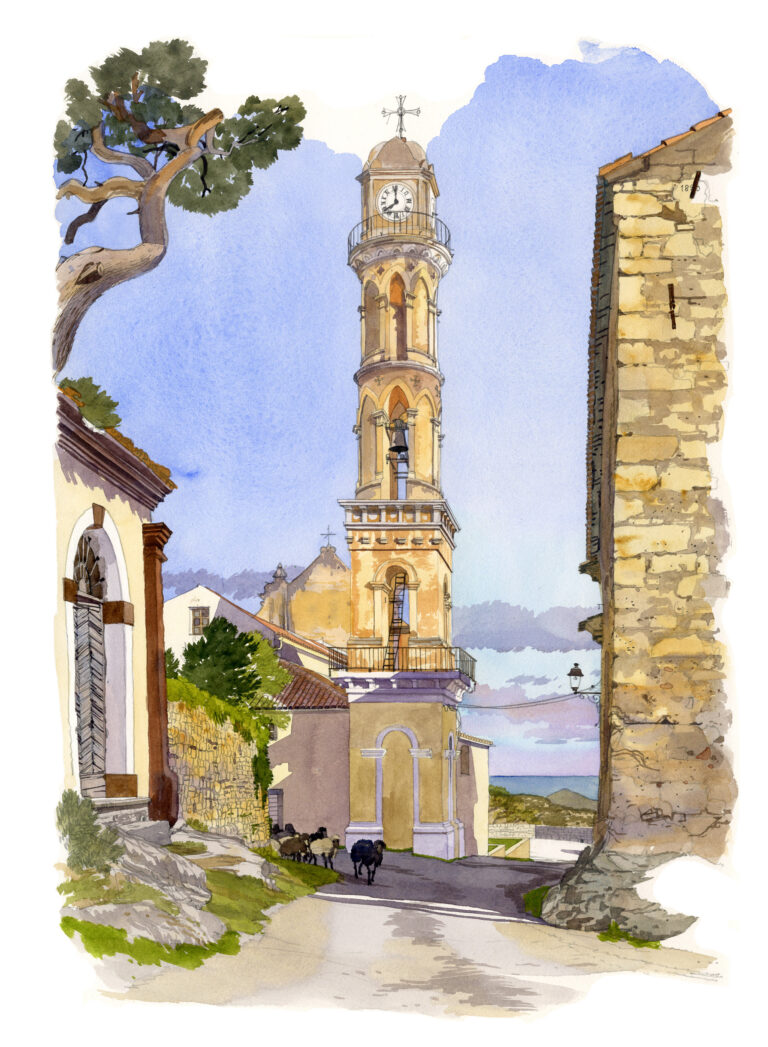 Ville di Paraso. Église San Simonu