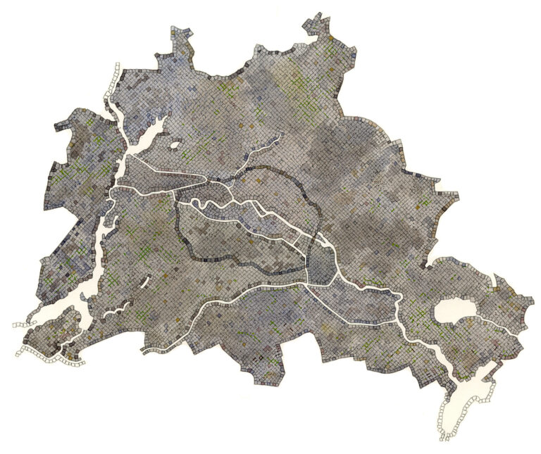 Carte de la commune de Berlin