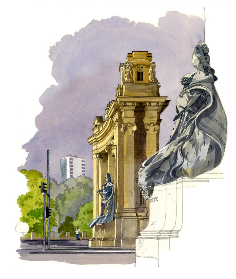 Charlottenburger Tor, ancienne porte de ville