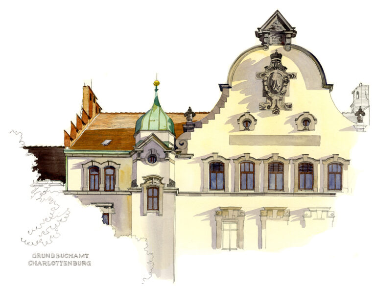 Bâtiment du Cadastre sur KantstraBe