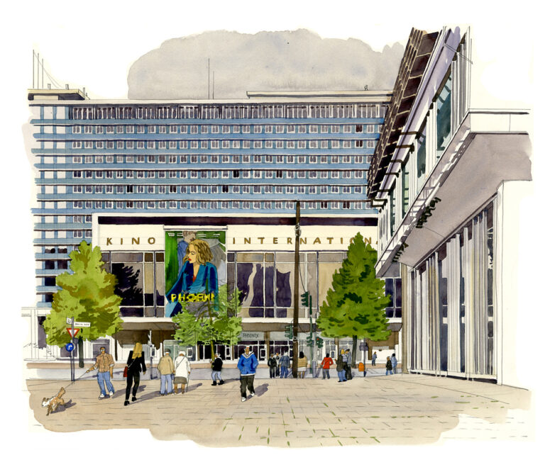 Karl-Marx-Allee. Le Kino International