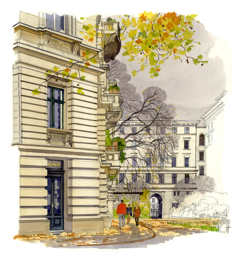 Kreuzberg. Riehmers Hofgarten