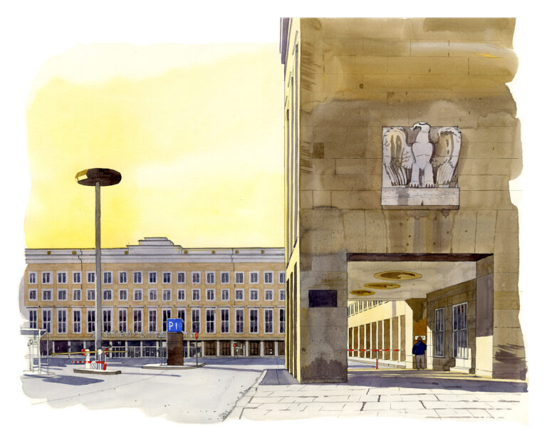 Kreuzberg. Ancien aéroport de Tempelhof