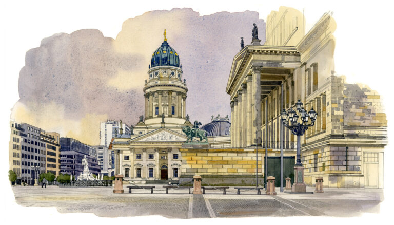 Mitte. Gendarmenmarkt