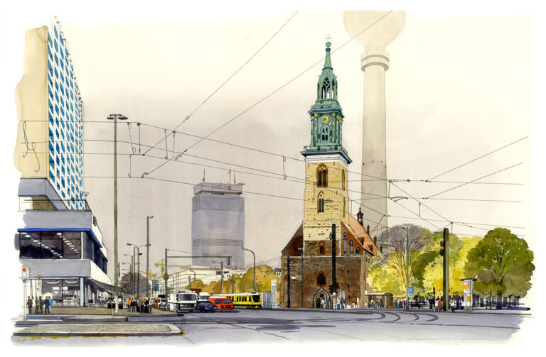 Mitte. Karl Liebknecht StraKe